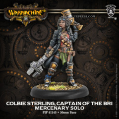 PIP41145 WRM Merc Colbie Sterling, Captain of the BRI (Variant) Blister